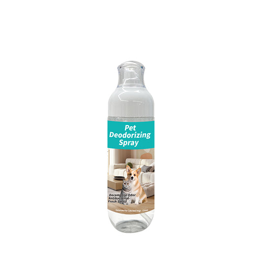 Poflab Pet Deodorizing Spray – Natural Odor Remover Safe for Pets & Home, Fragrance-Free