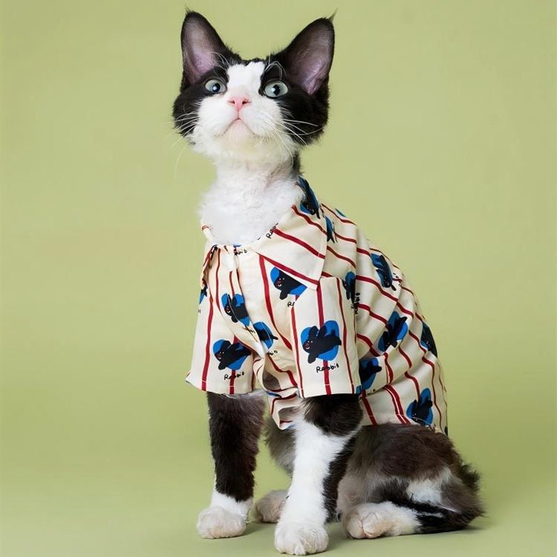 Striped Shirt German Cat Clothes