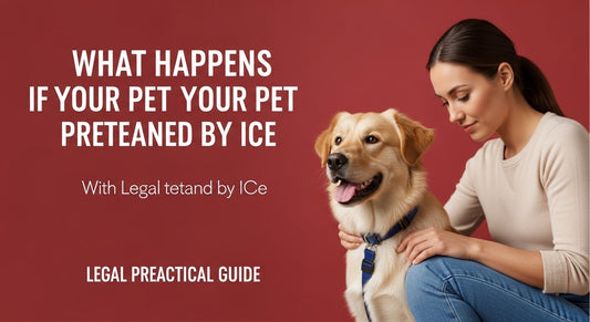 What Happens to Your Pet If You're Detained by ICE? A Legal and Practical Guide