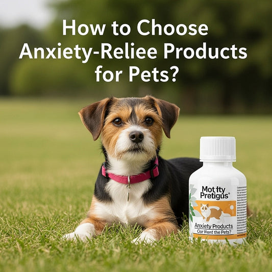 How to Choose Anxiety-Relief Products for Pets?