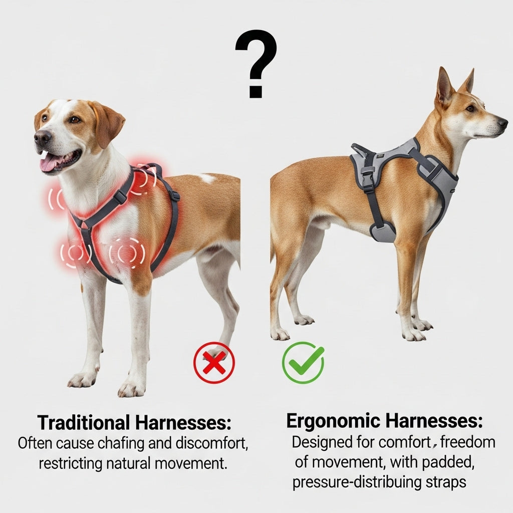 Is your dog's harness causing discomfort?