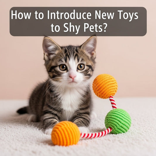 How to Introduce New Toys to Shy Pets?