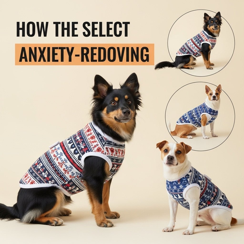 How to select anxiety-reducing pet apparel?