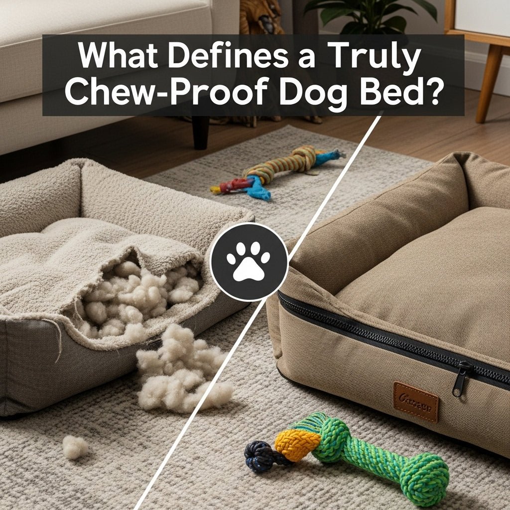 What Defines a Truly Chew-Proof Dog Bed?