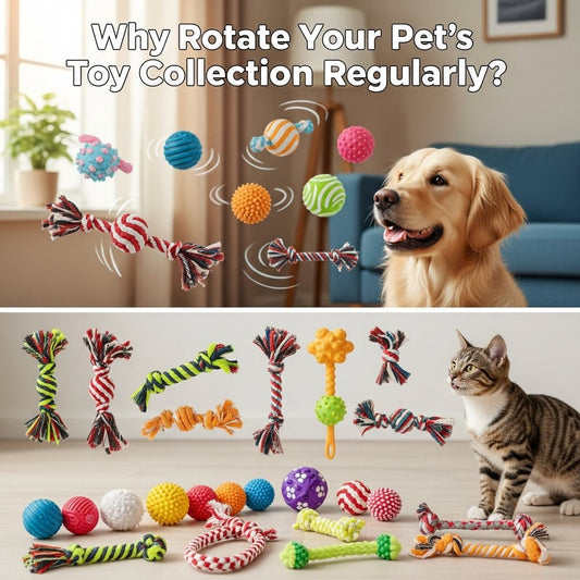 Why Rotate Your Pet's Toy Collection Regularly?