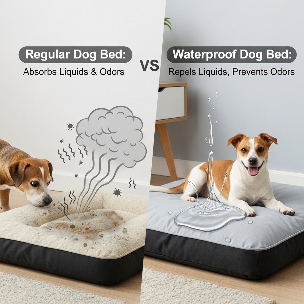 Why Waterproof Dog Beds Prevent Odors?