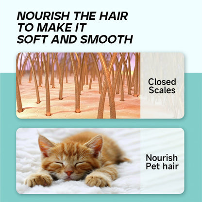 Pet Fur Detangle Spray for Dogs & Cats – 100ml Moisturizing & Antistatic Formula to Untangle Knots, Nourish & Smooth Fur