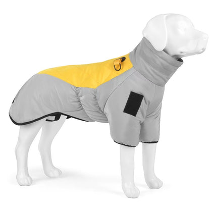 Large Dog Winter Waterproof Jacket Windproof Warm Pet Coat for Big Breeds (XL-6XL)