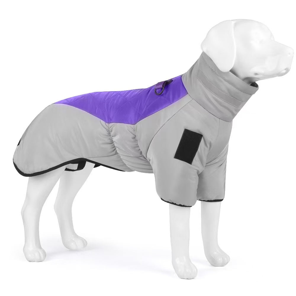 Large Dog Winter Waterproof Jacket Windproof Warm Pet Coat for Big Breeds (XL-6XL)