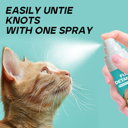 Pet Fur Detangle Spray for Dogs & Cats – 100ml Moisturizing & Antistatic Formula to Untangle Knots, Nourish & Smooth Fur