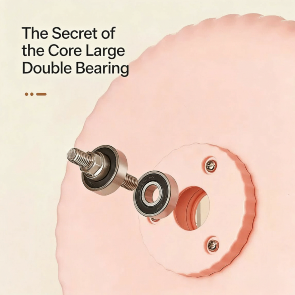 PawsCyclone Small Transparent Cat Exercise Wheel - Silent Dual-Axis with Adjustable Stand