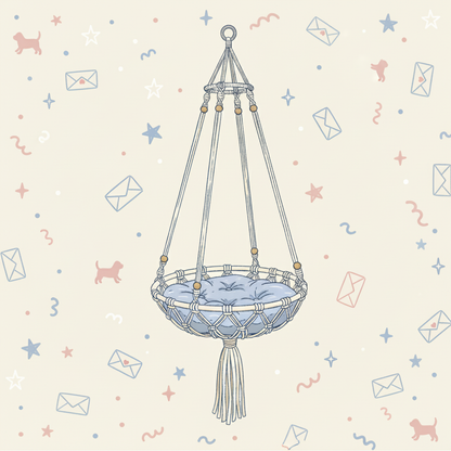 Cotton Rope Hand-woven Cat Bed Hammock