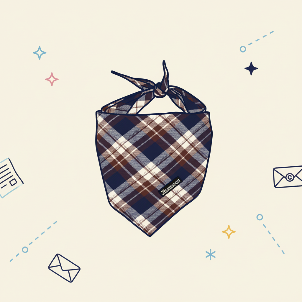 Pet Triangle Towel Drool Towel