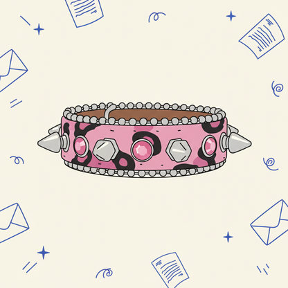 A Fashionable Leopard Print Cat Collar