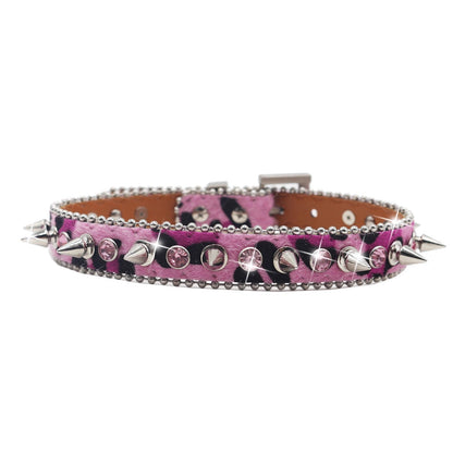 A Fashionable Leopard Print Cat Collar