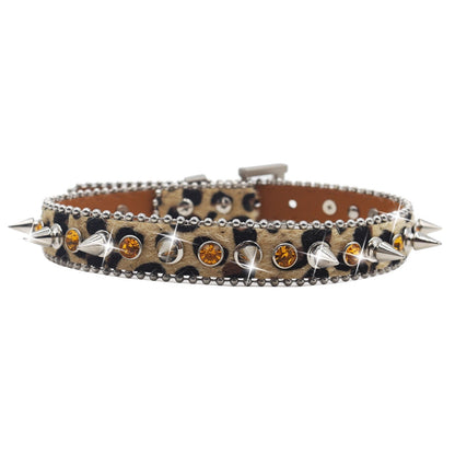 A Fashionable Leopard Print Cat Collar