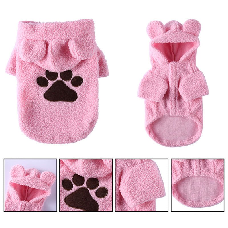 Dog Clothing, Thermal Sweatshirt With Fleece