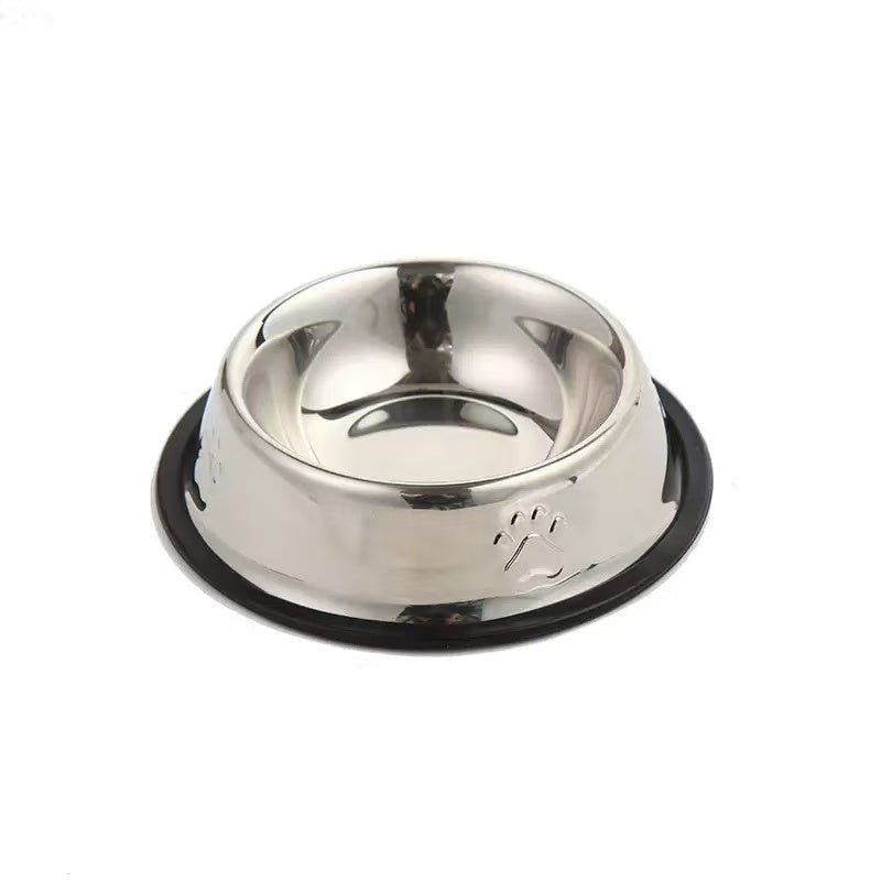 Food-Grade Stainless Steel Pet Bowl for Cats & Dogs | Multi-Size Anti-Slip Pet Food & Water Bowl