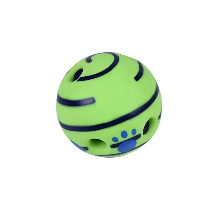 Interactive Rubber Green Ball Dog Toy