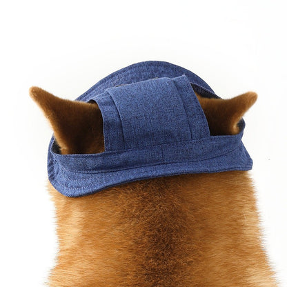 Pet Hats Expose Ears For Sun Protection