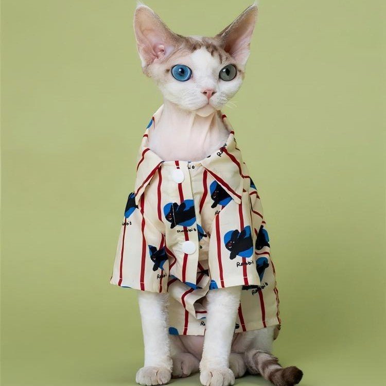 Striped Shirt German Cat Clothes