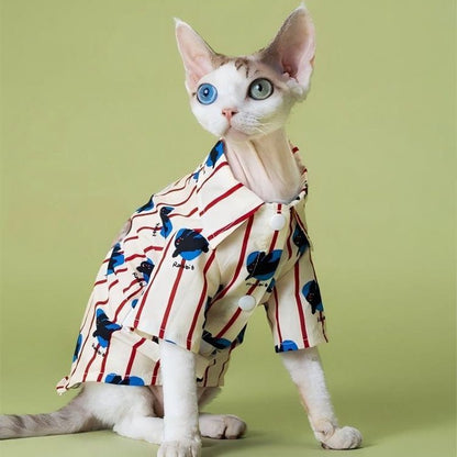 Striped Shirt German Cat Clothes